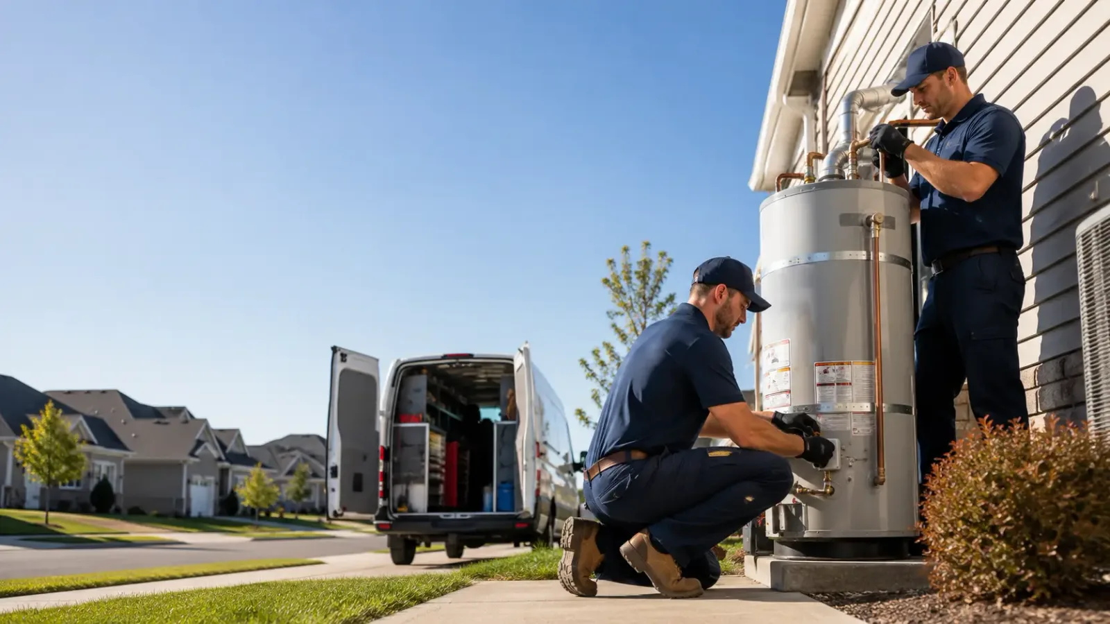 Water Heater Installation in Ludlow Falls, OH